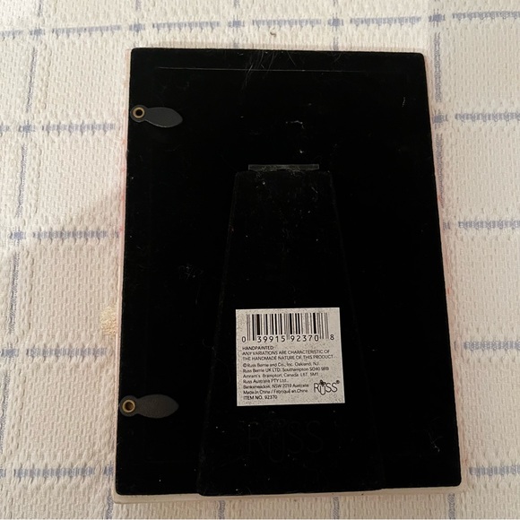 Russ~Teddy Bear Picture Frame~Size 4”x6”~Pink - Picture 2 of 5